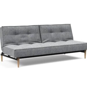 Innovation Splitback Klappsofa 565 Twist Granite Styletto Holz hell / Gestell schwarz EAN:5700110945301