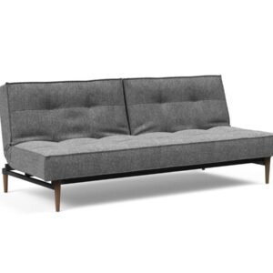 Innovation Splitback Klappsofa 563 Twist Charcoal Styletto Holz dunkel / Gestell schwarz EAN:5700110945400