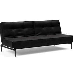 Innovation Splitback Klappsofa 550 Fanual Black Styletto Holz schwarz / Gestell schwarz EAN:5700110945417