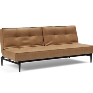 Innovation Splitback Klappsofa 551 Faunal Brown Styletto Holz schwarz / Gestell schwarz EAN:5700110945417