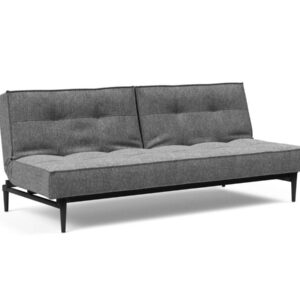 Innovation Splitback Klappsofa 563 Twist Charcoal Styletto Holz schwarz / Gestell schwarz EAN:5700110945417