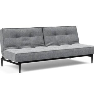 Innovation Splitback Klappsofa 565 Twist Granite Styletto Holz schwarz / Gestell schwarz EAN:5700110945417