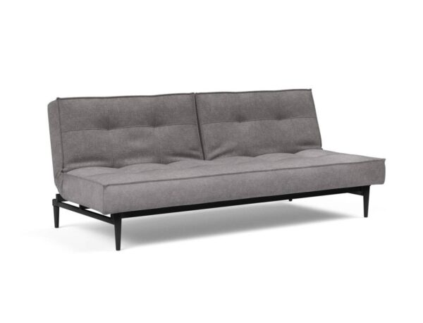 Innovation Splitback Klappsofa 282 Avella Warm Grey Styletto Holz schwarz / Gestell schwarz EAN:5700110945417