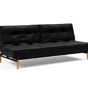 Innovation Splitback Klappsofa 550 Fanual Black Stem Holz hell / Gestell schwarz EAN:5700110945424