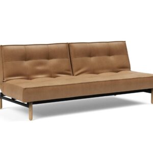 Innovation Splitback Klappsofa 551 Faunal Brown Stem Holz hell / Gestell schwarz EAN:5700110945424