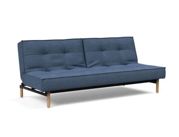 Innovation Splitback Klappsofa 302 Weda Blue Stem Holz hell / Gestell schwarz EAN:5700110945424