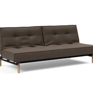 Innovation Splitback Klappsofa 578 Kenya Taupe Stem Holz hell / Gestell schwarz EAN:5700110945424