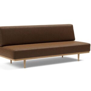 Innovation Vanadis Klappsofa 461 Leather Look Brown Vintage EAN:5700110946537