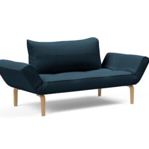 Innovation Zeal Klappsofa 580 Argus Navy Blue Bow Beine (Eiche) EAN:5700110946544