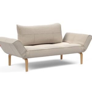 Innovation Zeal Klappsofa 612 Linen Sand Grey Bow Beine (Eiche) EAN:5700110946544