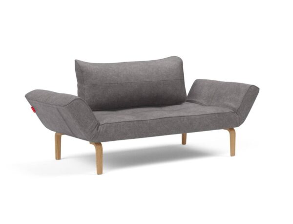 Innovation Zeal Klappsofa 282 Avella Warm Grey Bow Beine (Eiche) EAN:5700110946544