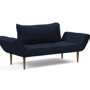 Innovation Zeal Klappsofa 528 Mixed Dance Blue Styletto Beine (dunkles Holz) EAN:5700110946551