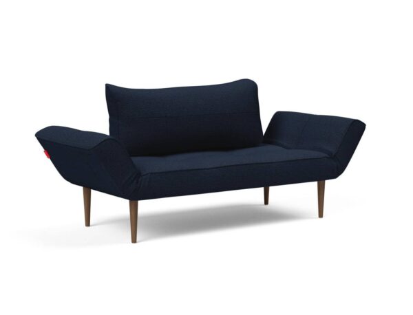 Innovation Zeal Klappsofa 528 Mixed Dance Blue Styletto Beine (dunkles Holz) EAN:5700110946551