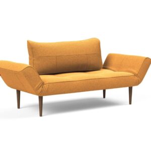 Innovation Zeal Klappsofa 536 Boucle Ochre Styletto Beine (dunkles Holz) EAN:5700110946551