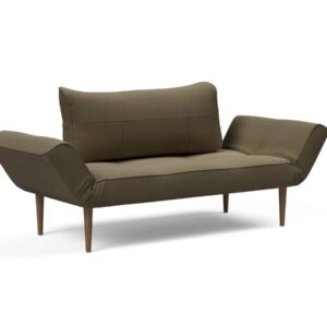 Innovation Zeal Klappsofa 575 Vivus Dusty Olive Styletto Beine (dunkles Holz) EAN:5700110946551