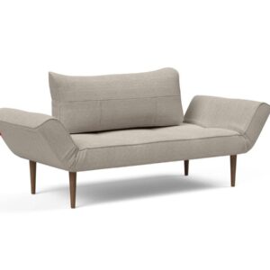 Innovation Zeal Klappsofa 579 Kenya Gravel Styletto Beine (dunkles Holz) EAN:5700110946551