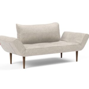 Innovation Zeal Klappsofa 280 Avella Sand Styletto Beine (dunkles Holz) EAN:5700110946551