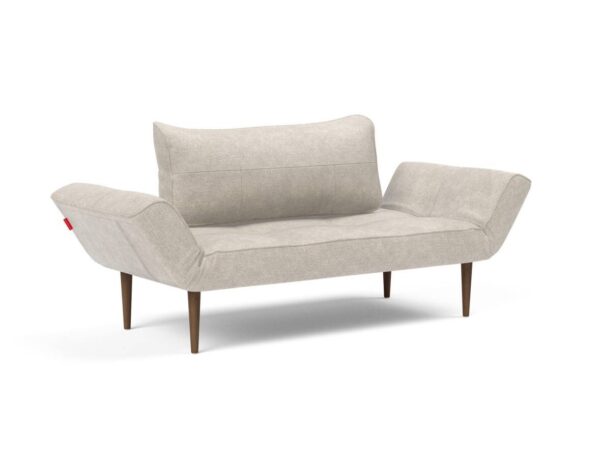 Innovation Zeal Klappsofa 280 Avella Sand Styletto Beine (dunkles Holz) EAN:5700110946551