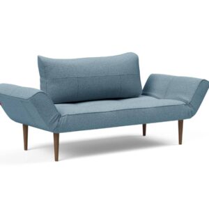 Innovation Zeal Klappsofa 525 Mixed Dance Light Blue Styletto Beine (dunkles Holz) EAN:5700110946551