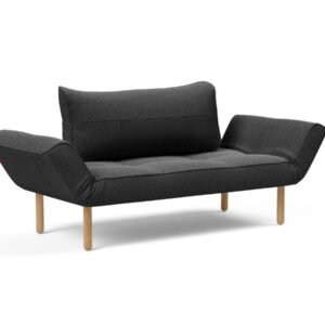 Innovation Zeal Klappsofa 529 Bouclè Charcoal Stem Beine (helles Holz) EAN:5700110946568