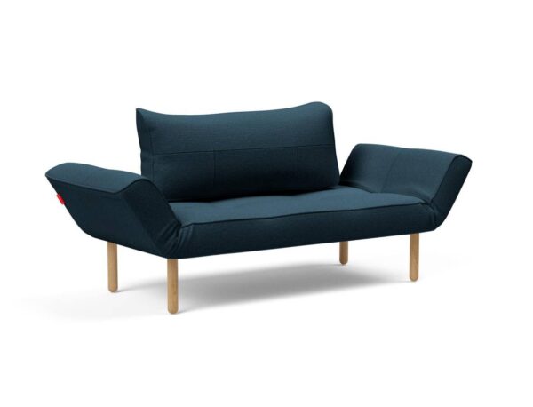 Innovation Zeal Klappsofa 580 Argus Navy Blue Stem Beine (helles Holz) EAN:5700110946568