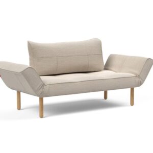 Innovation Zeal Klappsofa 612 Linen Sand Grey Stem Beine (helles Holz) EAN:5700110946568