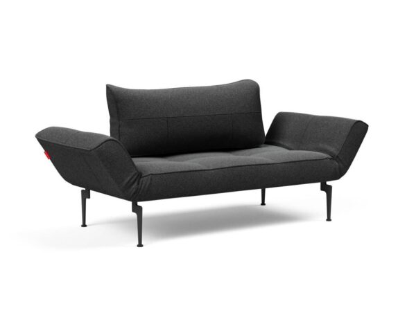 Innovation Zeal Klappsofa 529 Bouclè Charcoal Laser Beine (schwarz) EAN:5700110946582