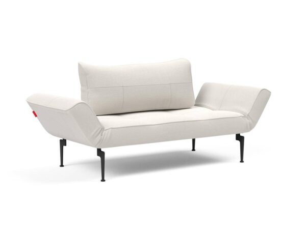 Innovation Zeal Klappsofa 574 Vivus Dusty Off White Laser Beine (schwarz) EAN:5700110946582