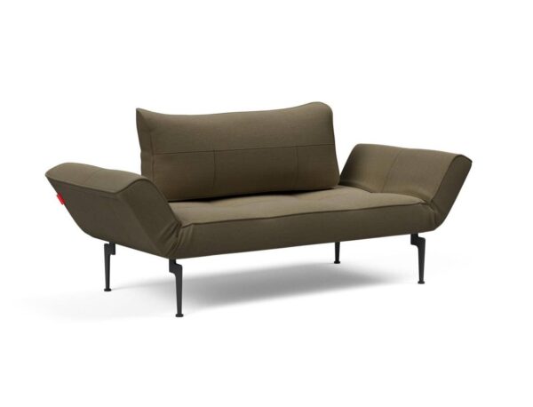 Innovation Zeal Klappsofa 575 Vivus Dusty Olive Laser Beine (schwarz) EAN:5700110946582