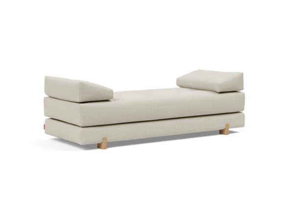 Innovation Sigmund Klappsofa 527 Mixed Dance Natural Drip Beine