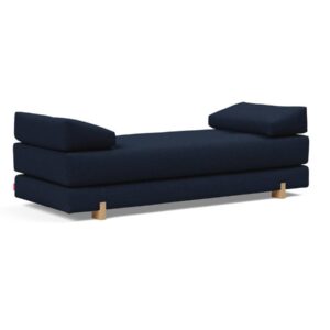 Innovation Sigmund Klappsofa 528 Mixed Dance Blue Drip Beine