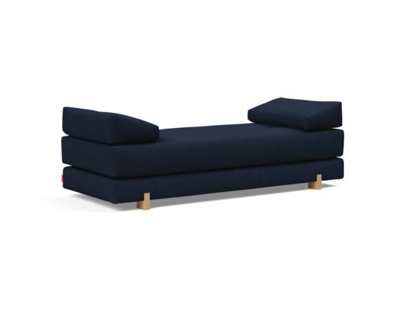 Innovation Sigmund Klappsofa 528 Mixed Dance Blue Drip Beine