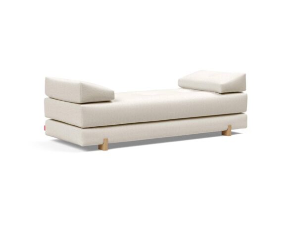 Innovation Sigmund Klappsofa 531 Boucle Off White Drip Beine