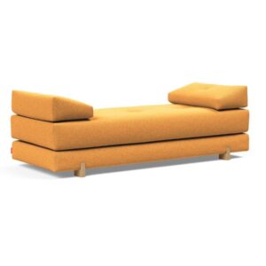 Innovation Sigmund Klappsofa 536 Boucle Ochre Drip Beine