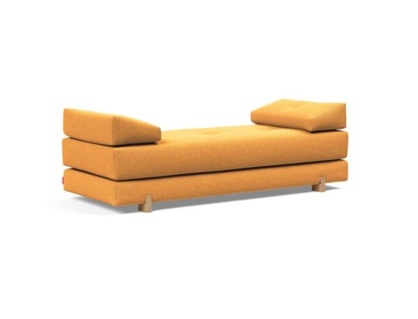 Innovation Sigmund Klappsofa 536 Boucle Ochre Drip Beine