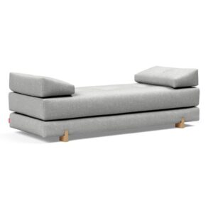 Innovation Sigmund Klappsofa 590 Micro Check Grey Drip Beine