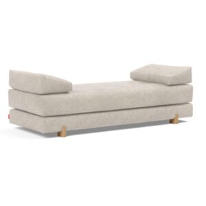 Innovation Sigmund Klappsofa 280 Avella Sand Drip Beine