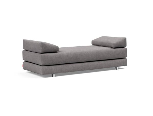 Innovation Sigmund Klappsofa 217 Flashtex Light Grey Cube Beine Aluminium EAN:5700110946612