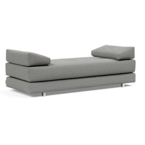 Innovation Sigmund Klappsofa 533 Boucle Ash grey Cube Beine Aluminium EAN:5700110946612