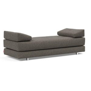 Innovation Sigmund Klappsofa 216 Flashtex Dark Grey Cube Beine Aluminium EAN:5700110946612