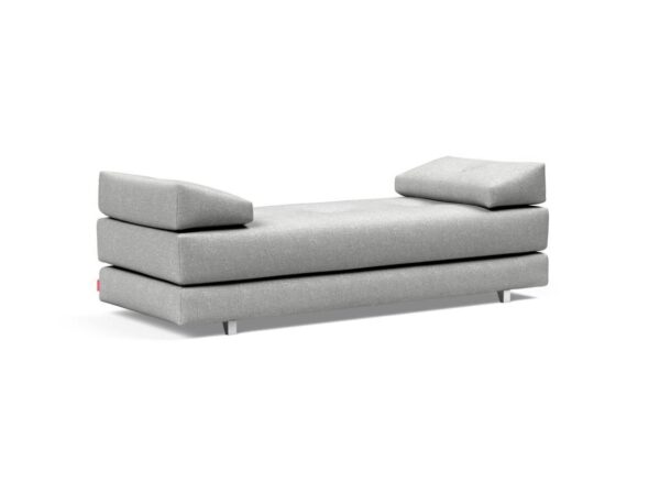 Innovation Sigmund Klappsofa 590 Micro Check Grey Cube Beine Aluminium EAN:5700110946612