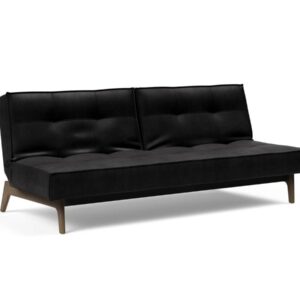 Innovation Splitback Klappsofa 550 Fanual Black Elk Rauch-Eiche / Gestell schwarz EAN:5700110949248