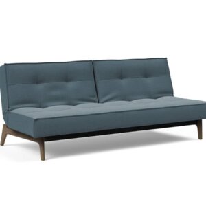 Innovation Splitback Klappsofa 573 Vivus Dusty Blue Elk Rauch-Eiche / Gestell schwarz EAN:5700110949248