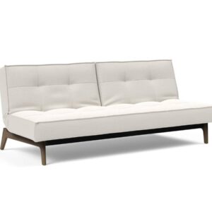 Innovation Splitback Klappsofa 574 Vivus Dusty Off White Elk Rauch-Eiche / Gestell schwarz EAN:5700110949248