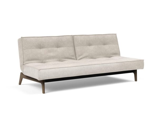 Innovation Splitback Klappsofa 280 Avella Sand Elk Rauch-Eiche / Gestell schwarz EAN:5700110949248