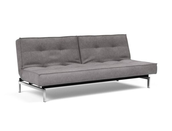 Innovation Splitback Klappsofa 282 Avella Warm Grey Chrom / Mattschwarz EAN:5700110949248