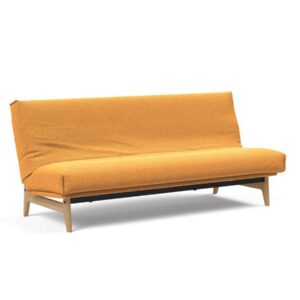 Innovation Aslak Klappsofa 120 x 200 cm | Classic Nordic 536 Boucle Ochre EAN:5700110949248