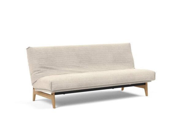 Innovation Aslak Klappsofa 120 x 200 cm | Classic Nordic 594 Corduroy Ivory EAN:5700110949248