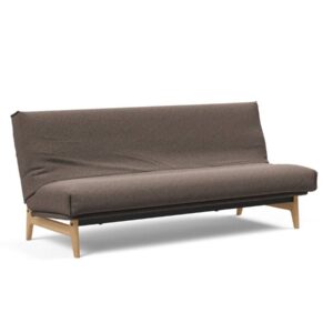 Innovation Aslak Klappsofa 120 x 200 cm | Classic Nordic 530 Bouclé Taupe EAN:5700110949248