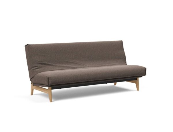 Innovation Aslak Klappsofa 120 x 200 cm | Classic Nordic 530 Bouclé Taupe EAN:5700110949248